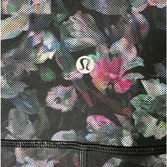 🤖#37 LULULEMON sz 4 Wunder Under High Rise 25” Full-On Luxtreme Actívate Floral - Picture 4 of 8